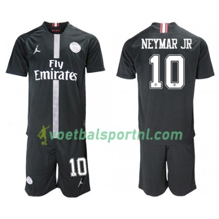 Paris Saint-Germain Neymar Jr 10 Jodan Zwart Kind Third Tenue 2018-19